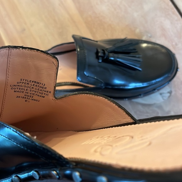 JCrew Black Dakota Tassel Clogs - Picture 8 of 8